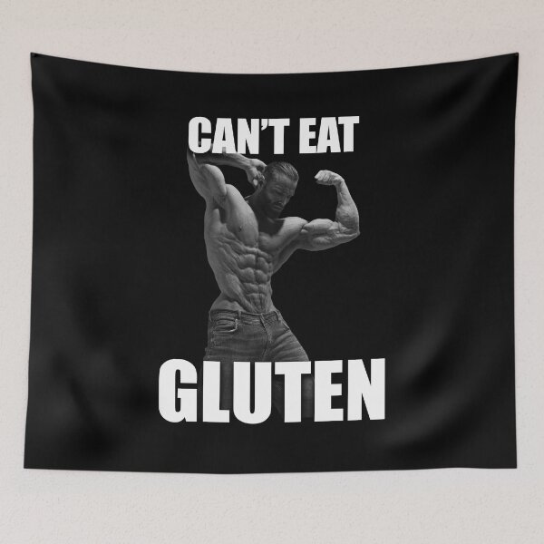 Item preview, I Can't Eat Gluten Funny designed and sold by BetterLeo.