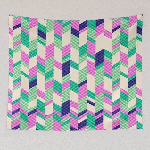 Item preview, Modern Herringbone Chevron pattern - "Rose" designed and sold by Hemindway.