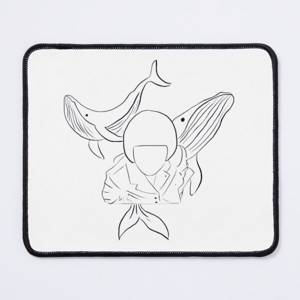 Item preview, Extraordinary attorney woo whale background & line version designed and sold by paintingtour.