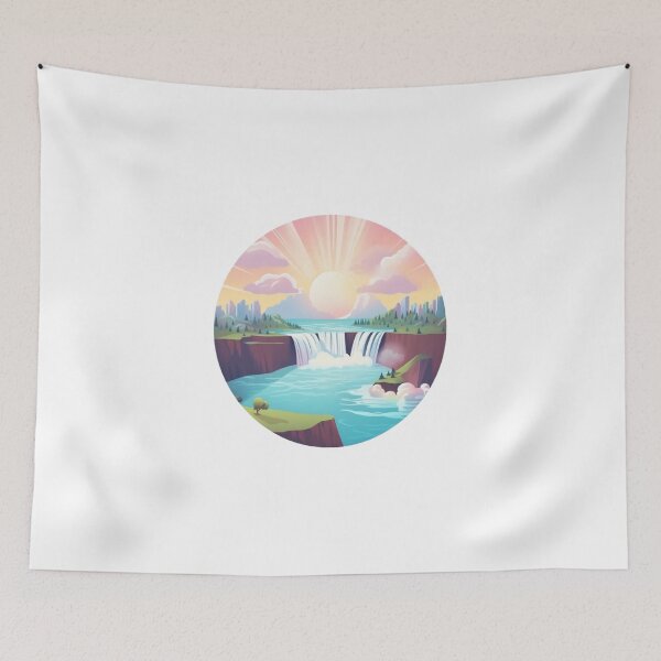Item preview, Iconic Landmark - Niagara Falls in Sunlight designed and sold by lessyun.