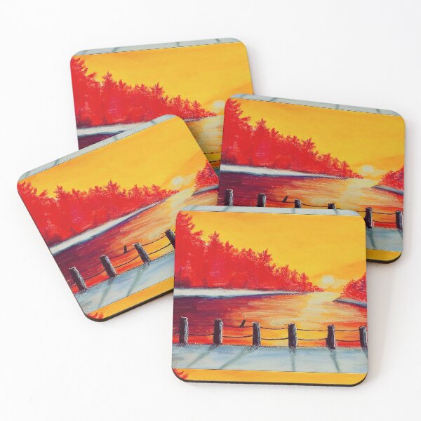 Item preview, Sunsetting Honey Lake designed and sold by JadeArcher.