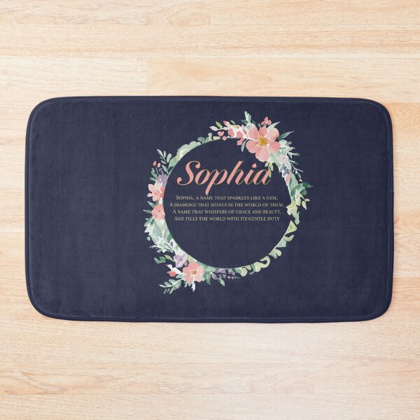 Item preview, Personalized Floral Name Poems for Girls designed and sold by Lubellebubble20.