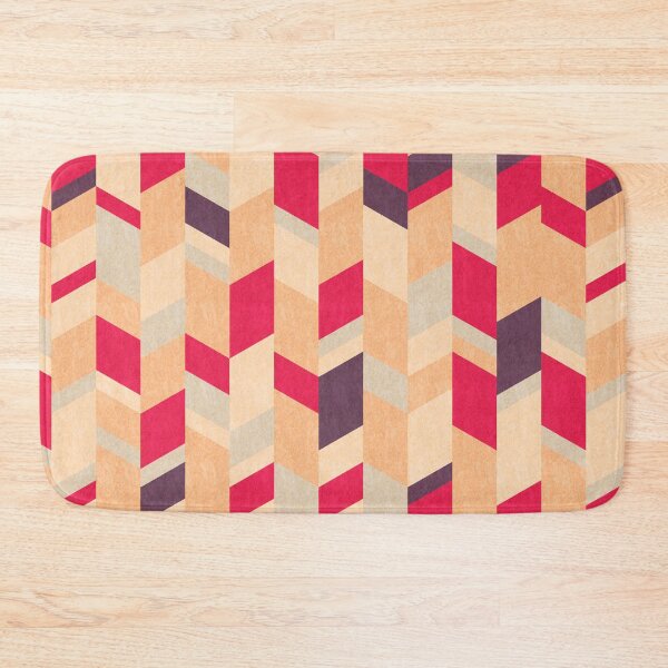 Item preview, Modern Herringbone Chevron pattern - "Sunset" designed and sold by Hemindway.