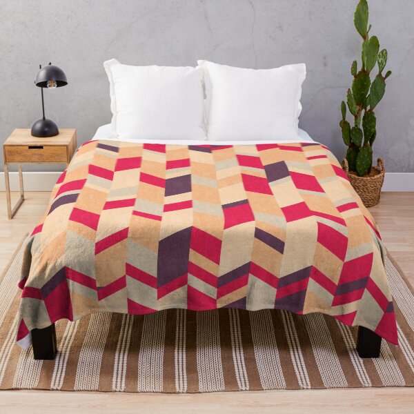 Item preview, Modern Herringbone Chevron pattern - "Sunset" designed and sold by Hemindway.