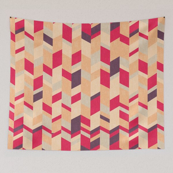 Item preview, Modern Herringbone Chevron pattern - "Sunset" designed and sold by Hemindway.