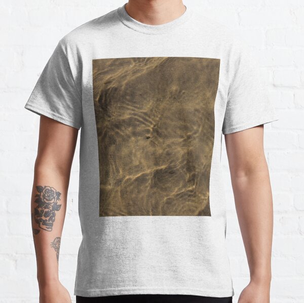 Sunlight Patterns in Water on the Beach Classic T-Shirt