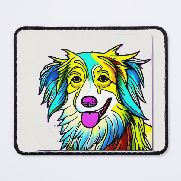 Old english sheepdog with tail (grey) Sticker for Sale by KiwiJP