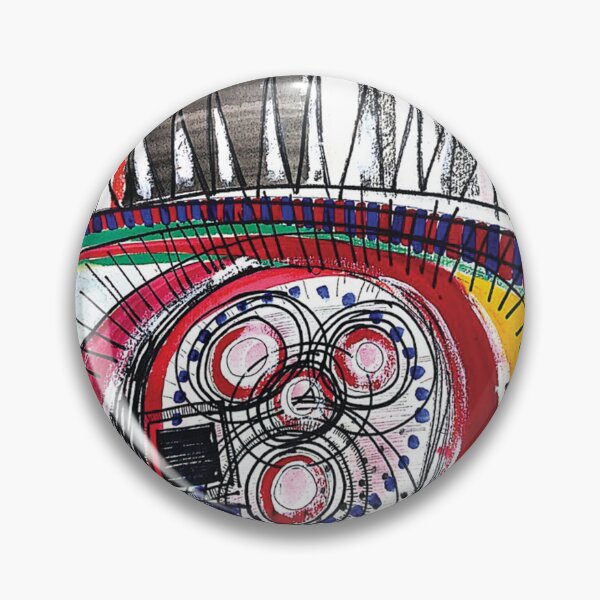 Item preview, Spiky Colorful Eye designed and sold by Corduroy9.