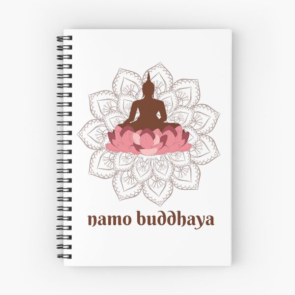 Item preview, Namo Buddhaya Pink Lotus Design for Buddhist-Meditation & Yoga Gift ver.1 designed and sold by vallass.