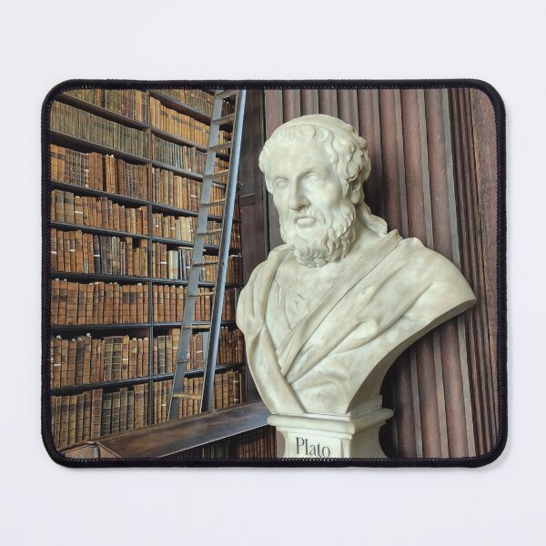 Item preview, Plato and the Old Library designed and sold by ontheshore.