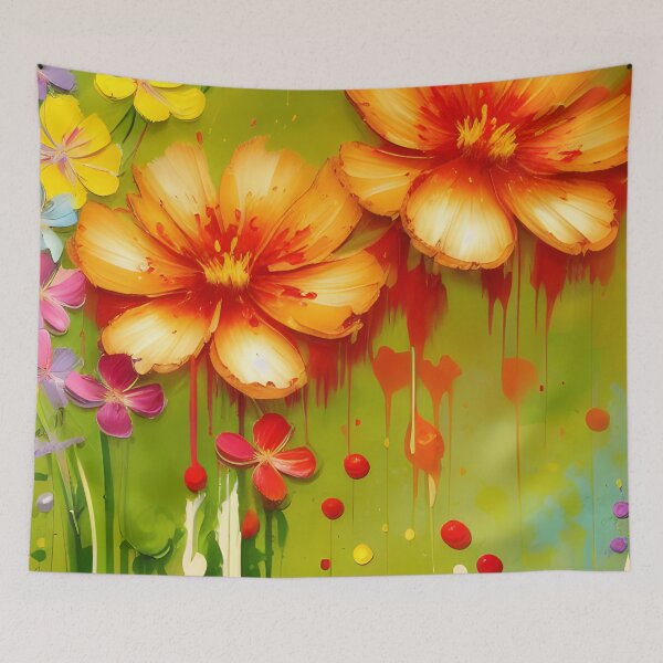 Item preview, Flowers And Paint Blast designed and sold by Austin H. Kapfumvuti.
