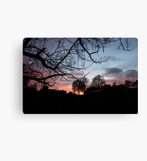 Sunset Canvas Print