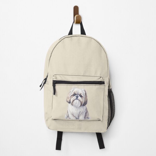 Item preview, ST04 Shi Tzu dog with a quizzical expression designed and sold by onenatureplace.
