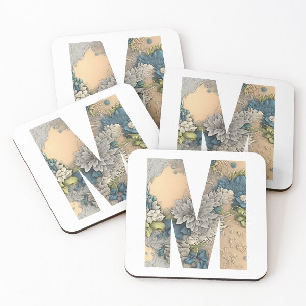Item preview, Eco Not Ego Environment Conscious ABC Stickers Pack Letter M designed and sold by AdiRemba.