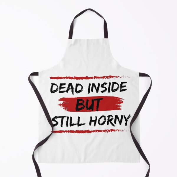 Item preview, Dead Inside But Still Horny Classic T-Shirt designed and sold by Scopy ⭐⭐⭐⭐⭐.