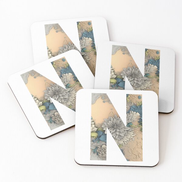 Item preview, Eco Not Ego Environment Conscious ABC Stickers Pack Letter N designed and sold by AdiRemba.