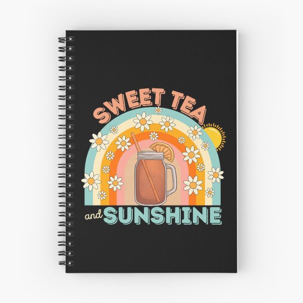 Item preview, Retro Sweet Tea Lovers Flowers Rainbow Sun Summer designed and sold by SunfullyYours.