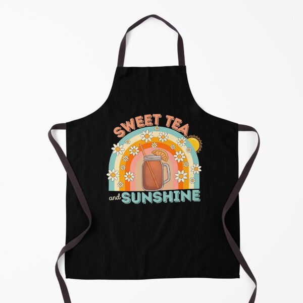 Item preview, Retro Sweet Tea Lovers Flowers Rainbow Sun Summer designed and sold by SunfullyYours.