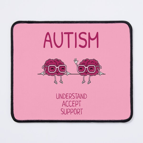 Item preview, Autism: Understand, Accept, Support Two Brains designed and sold by Winter--Flowers.