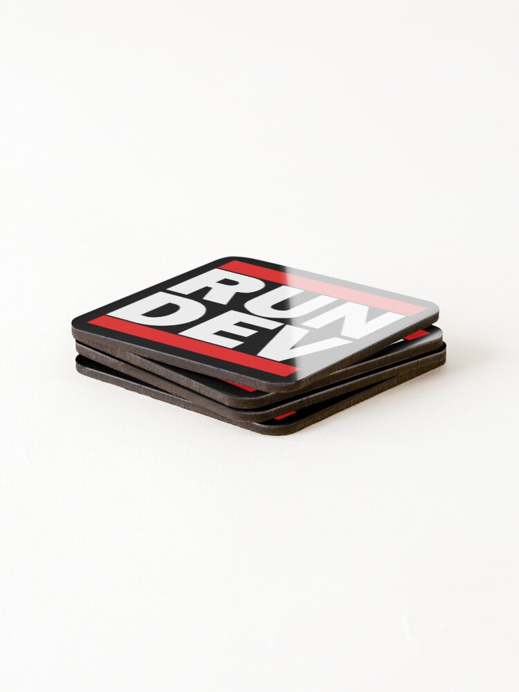 Thumbnail 4 of 5, Coasters (Set of 4), Run Dev developer designed and sold by NiceGoodBetter.
