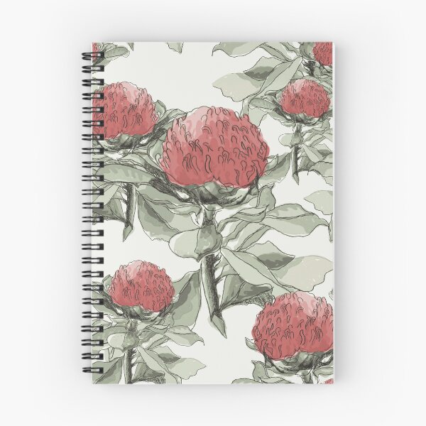 Item preview, Waratah Watercolour designed and sold by CaelaBeeDesigns.