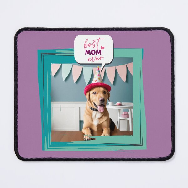 Item preview, Beautiful portrait Labrador retriever dog Happy Mother's Day designed and sold by Tio-Tecun.
