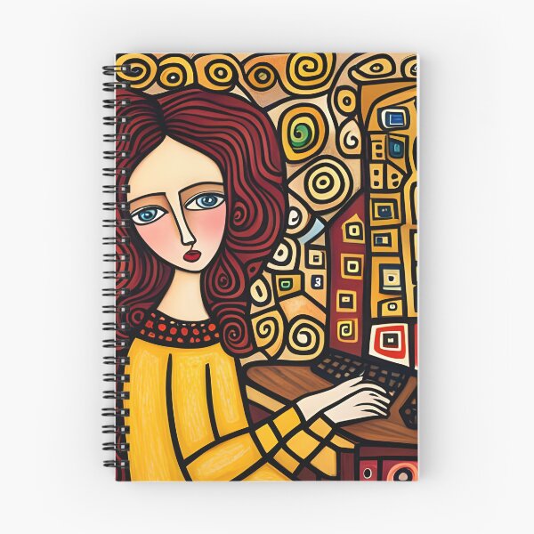 Item preview, Young woman Typing designed and sold by Colin Bentham.