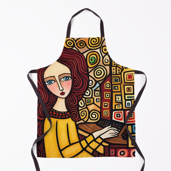 Item preview, Young woman Typing designed and sold by Colin Bentham.