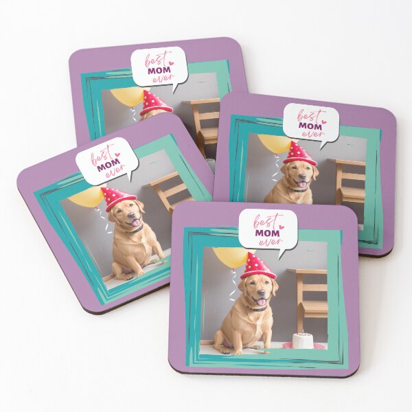 Artikelvorschau, Porträt des Labrador-Retriever-Hundes Alles Gute zum Muttertag in der Party entworfen und verkauft von Tio-Tecun.