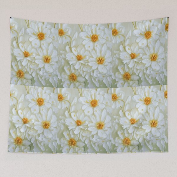 Item preview, Floral Background Large Daisy designed and sold by HanaiPrint.
