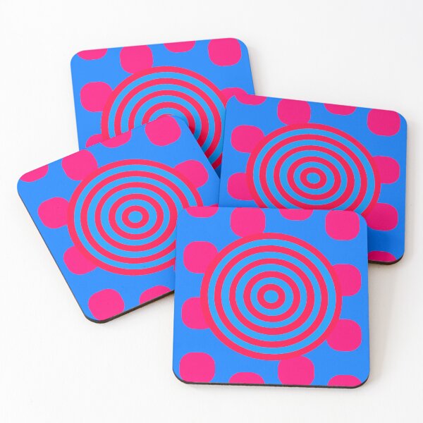 Item preview, Circles on Red Dots designed and sold by GEOMETRIC ART   .