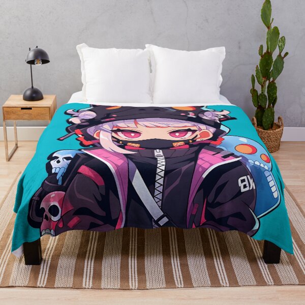 Artikelvorschau, Kawaii Chibi Anime Boy im Cyberpunk Hype Beast Outfit Aufkleber entworfen und verkauft von Originull7.