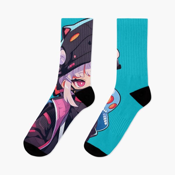 Item preview, Kawaii Chibi Anime Boy in Cyberpunk Hype Beast Outfit Sticker designed and sold by Originull7.