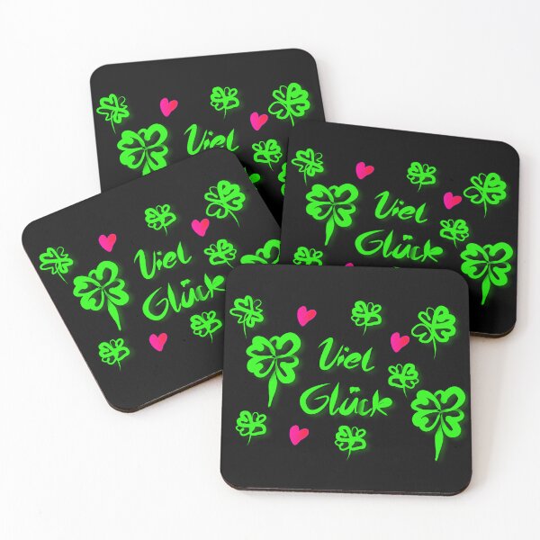Item preview, Good luck, good luck - luck ; with black background designed and sold by Binas-gallery.