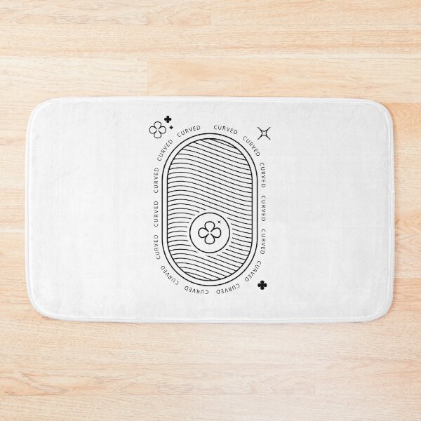 Item preview, Simple Curved Line in Black Monoline Art designed and sold by Viability Creative.