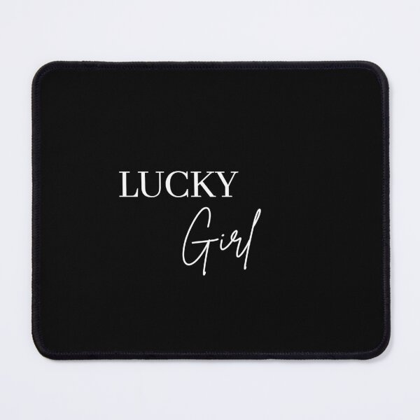 Item preview, Lucky Girl, Lucky, Daily Affirmation designed and sold by Magic Love Art Print.