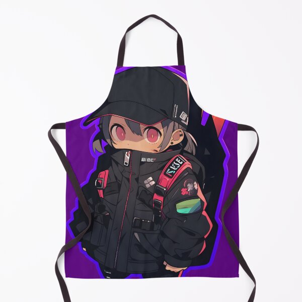 Artikelvorschau, Chibi Anime Boy im Hype Beast Camping Outfit Aufkleber entworfen und verkauft von Originull7.