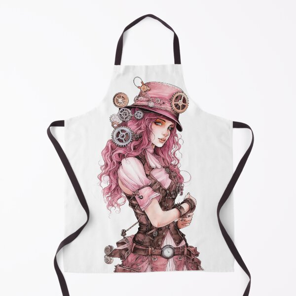 Item preview, steam punk victorian pink girl designed and sold by Ladidia.