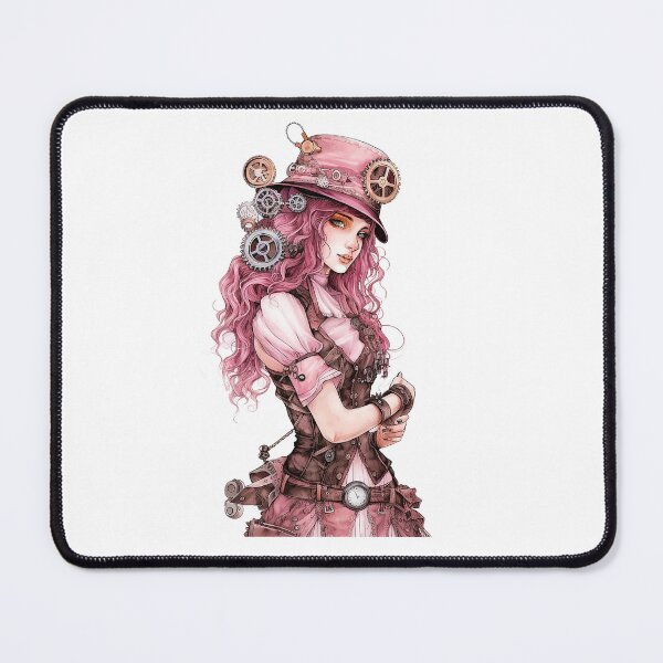 Item preview, steam punk victorian pink girl designed and sold by Ladidia.