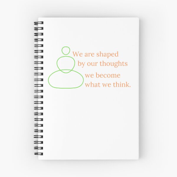 Item preview, Meditation Design, We are shaped by our thoughts for Buddhist-Meditation & Yoga Gift  designed and sold by vallass.