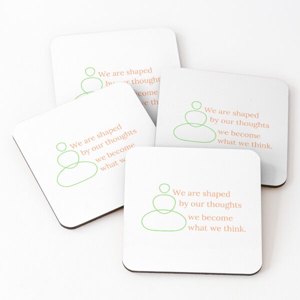 Item preview, Meditation Design, We are shaped by our thoughts for Buddhist-Meditation & Yoga Gift  designed and sold by vallass.