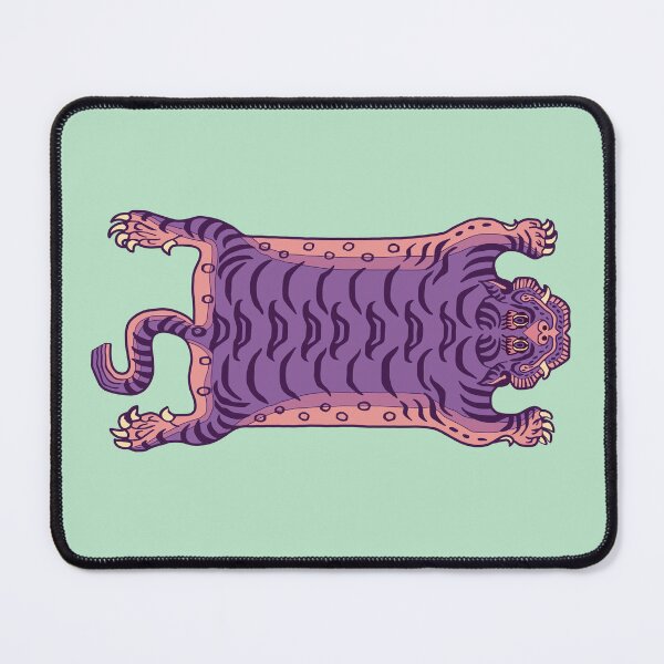 Item preview, TIBETAN TIGER RUG-purple 2 designed and sold by BEATRIZ ABAITUA.