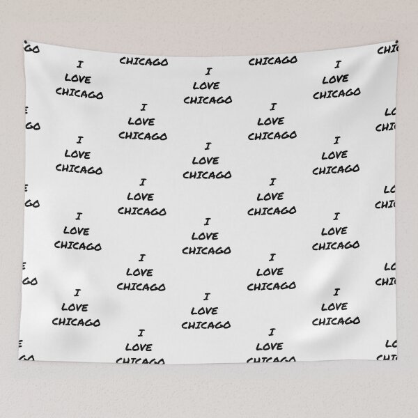 Item preview, I love Chicago xx designed and sold by ThePrintCrafty.