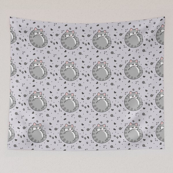 Item preview, Gray Tabby Cat - Sleeping designed and sold by missnisa.