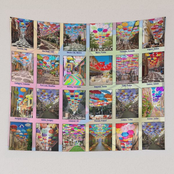 Item preview, Umbrella Streets designed and sold by Montage-Madness.