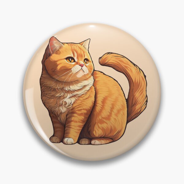 Item preview, Fluffy Ginger Cat designed and sold by Blueblock.