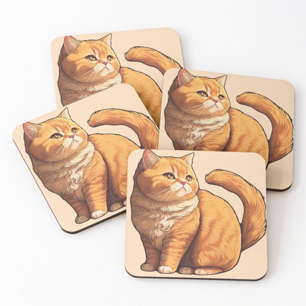 Item preview, Fluffy Ginger Cat designed and sold by Blueblock.