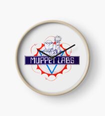 Muppet Labs Clock