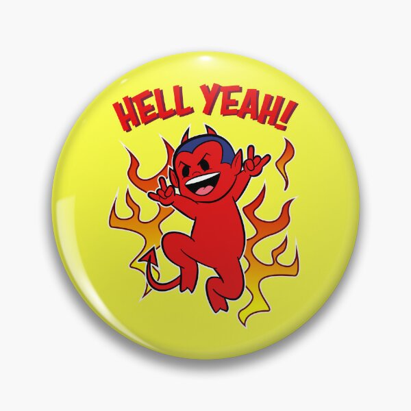 Item preview, Funny Cartoon Devil with Hotrod Flames designed and sold by mortargirl.