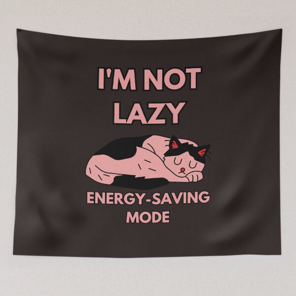 Item preview,  I'm not lazy designed and sold by MYstoreDARK99.